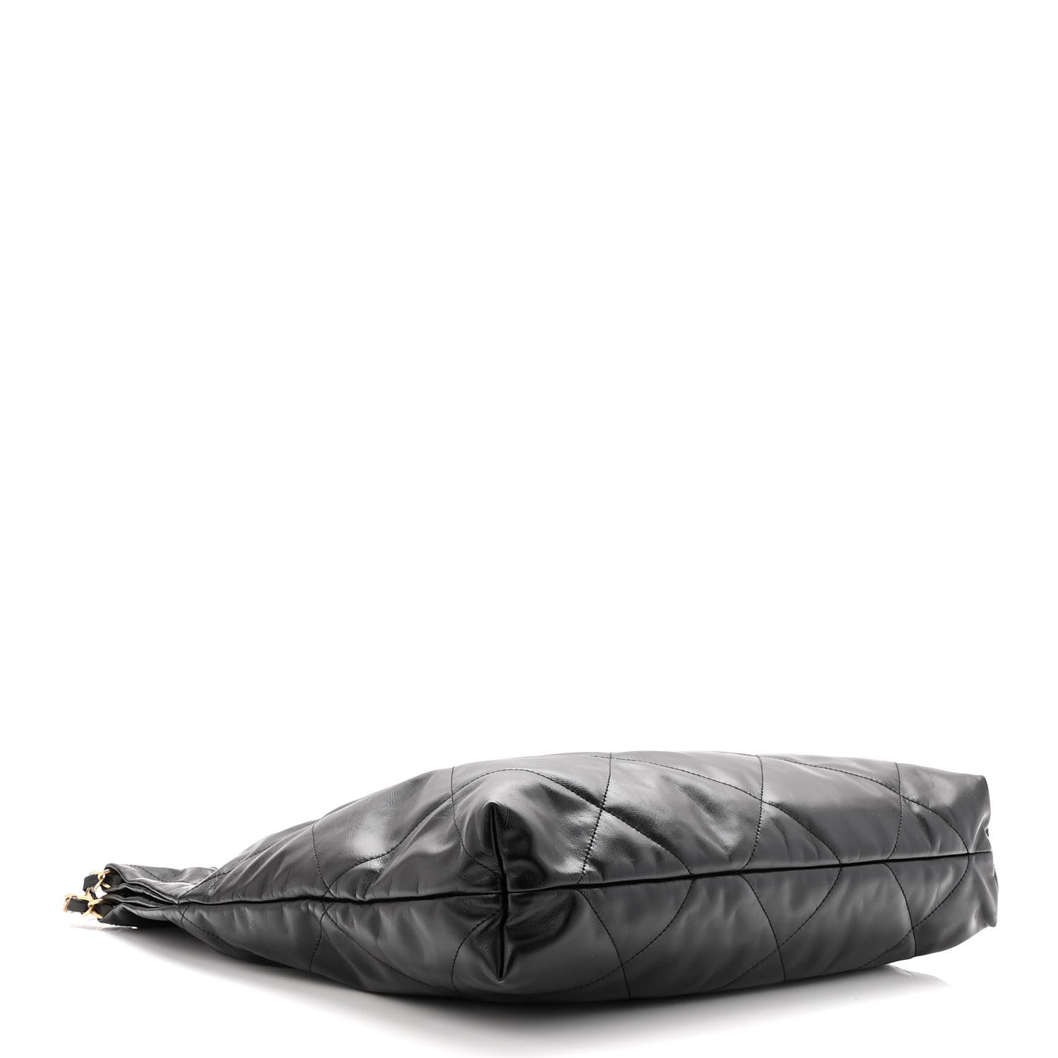 Chanel Shiny Calfskin Quilted Chanel 22 Black 5 of 12