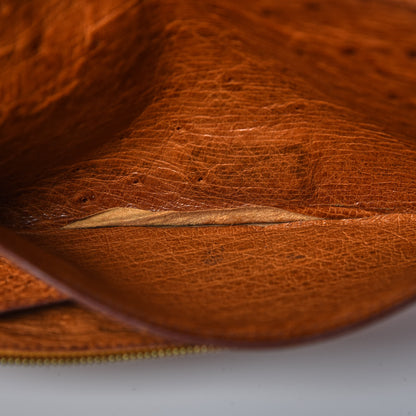 Hermes Ostrich Bearn Wallet Gold 17 of 17