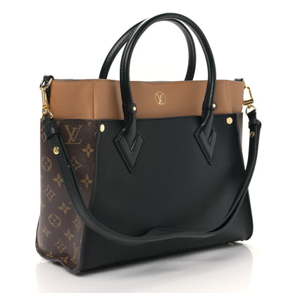 Louis Vuitton Calfskin Monogram On My Side Black 3 of 8