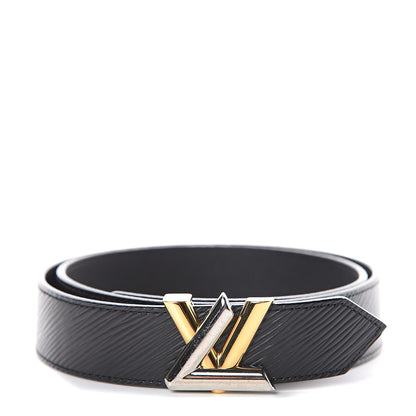 Louis Vuitton Epi 30mm LV Twist Belt 80 32 Black 1 of 5
