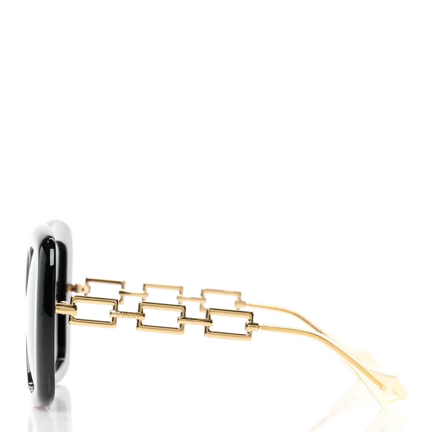 Oversize Square Frame GG0499S Sunglasses Black