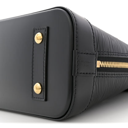 Louis Vuitton LV X TM Epi Alma BB Black 9 of 9