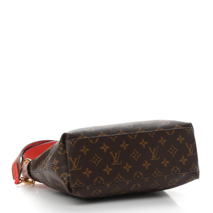 Louis Vuitton Monogram Tuileries Besace Caramel Rouge 4 of 9