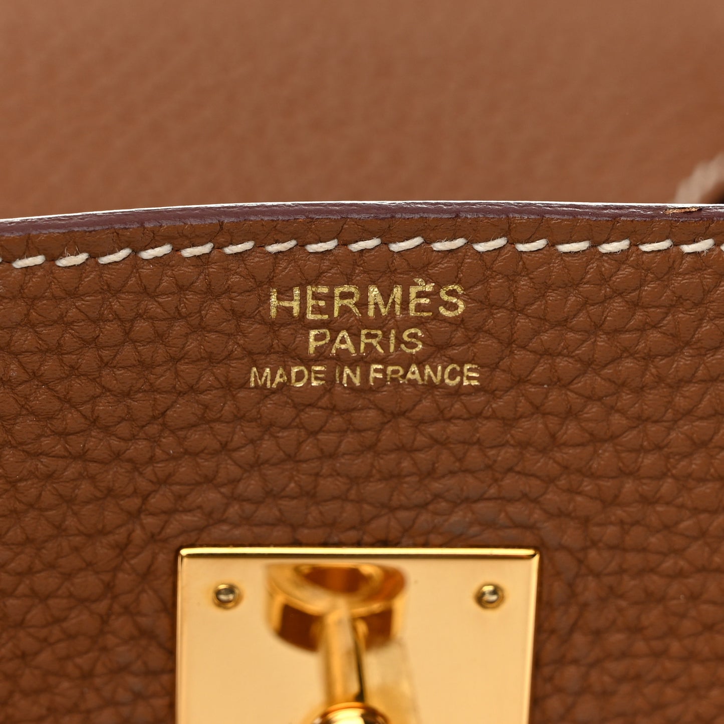 Togo Birkin 30 Gold