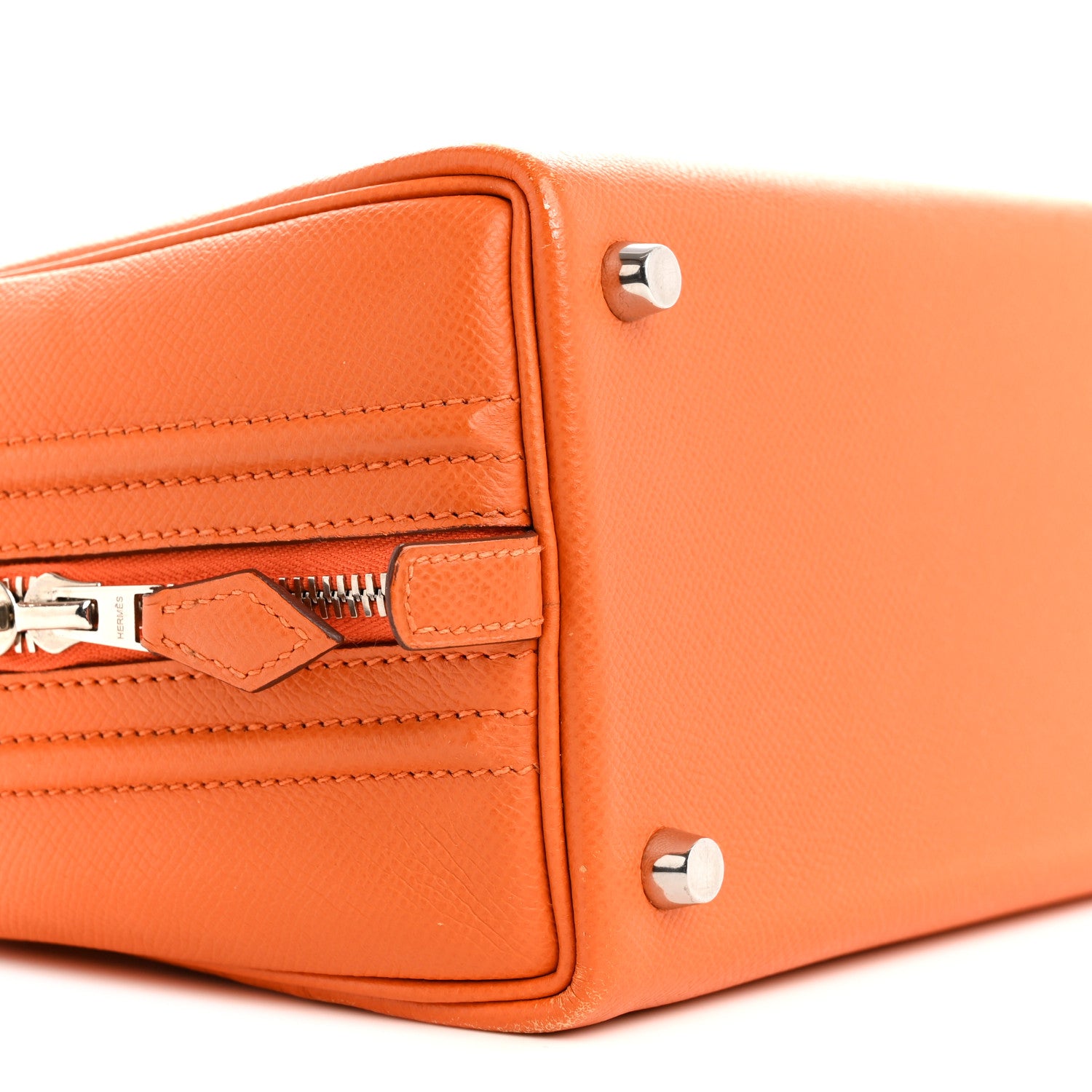 Hermes Epsom Sac En Vie 26 Orange 8 of 14