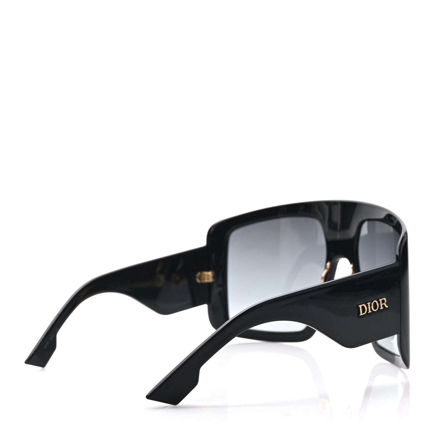 Acetate DiorSo Light 1 Shield Sunglasses Black
