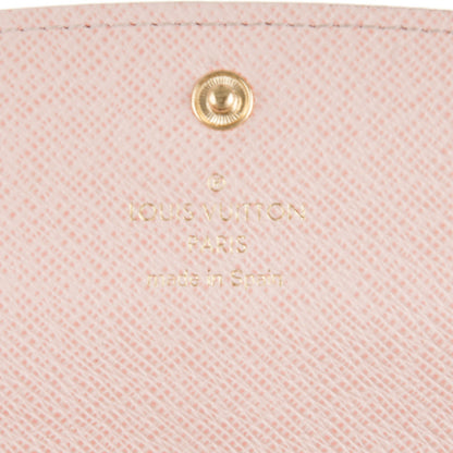 Louis Vuitton Monogram Emilie Wallet Rose Ballerine 6 of 7