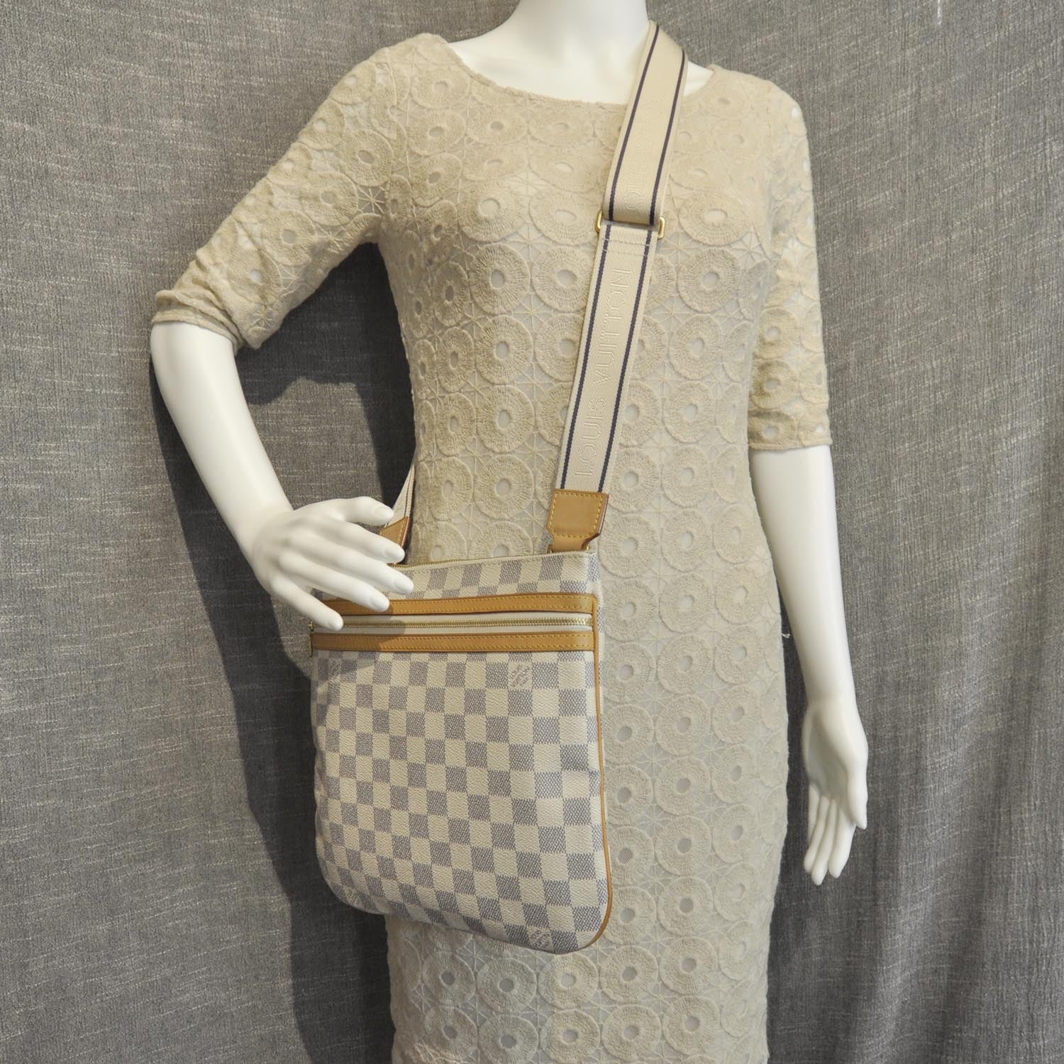 Louis Vuitton Damier Azur Bosphore Pochette 2 of 8