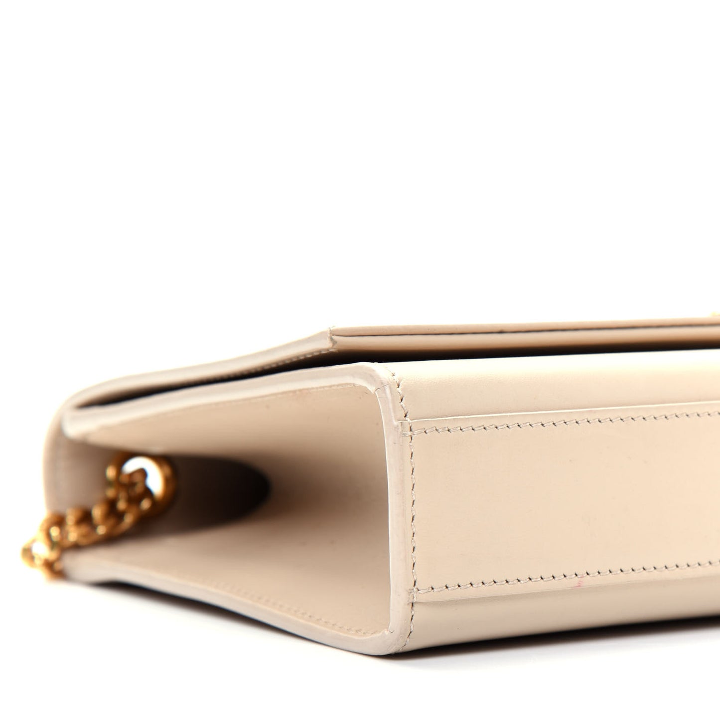 Smooth Calfskin Medium Classic Monogram Kate Tassel Satchel Nude Powder