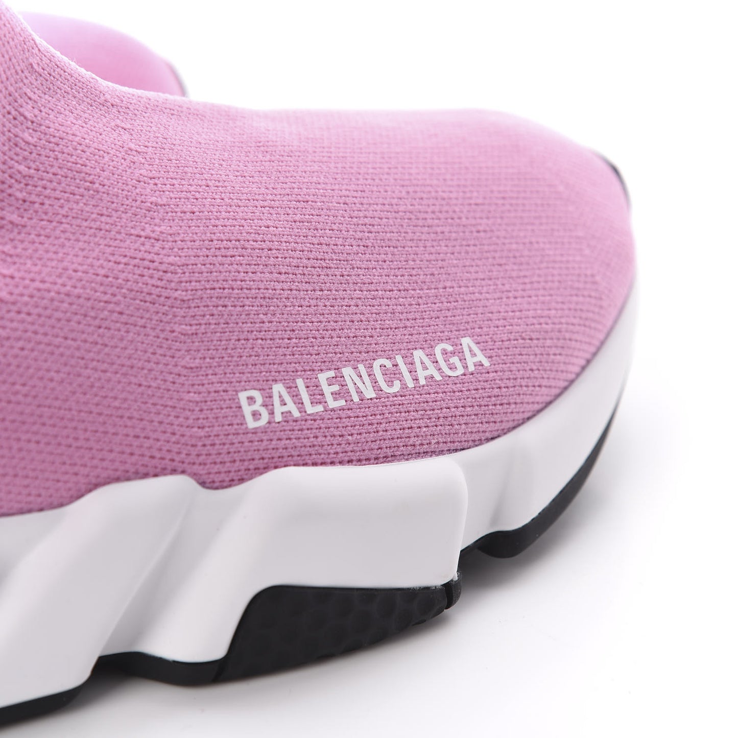 Neoprene Knit Womens Speed Sneakers 37 Pink White Black