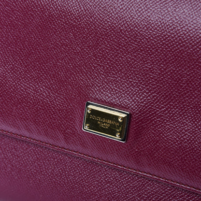 Dolce & Gabbana Dauphine Medium Miss Sicily Satchel Fuchsia 12 of 13
