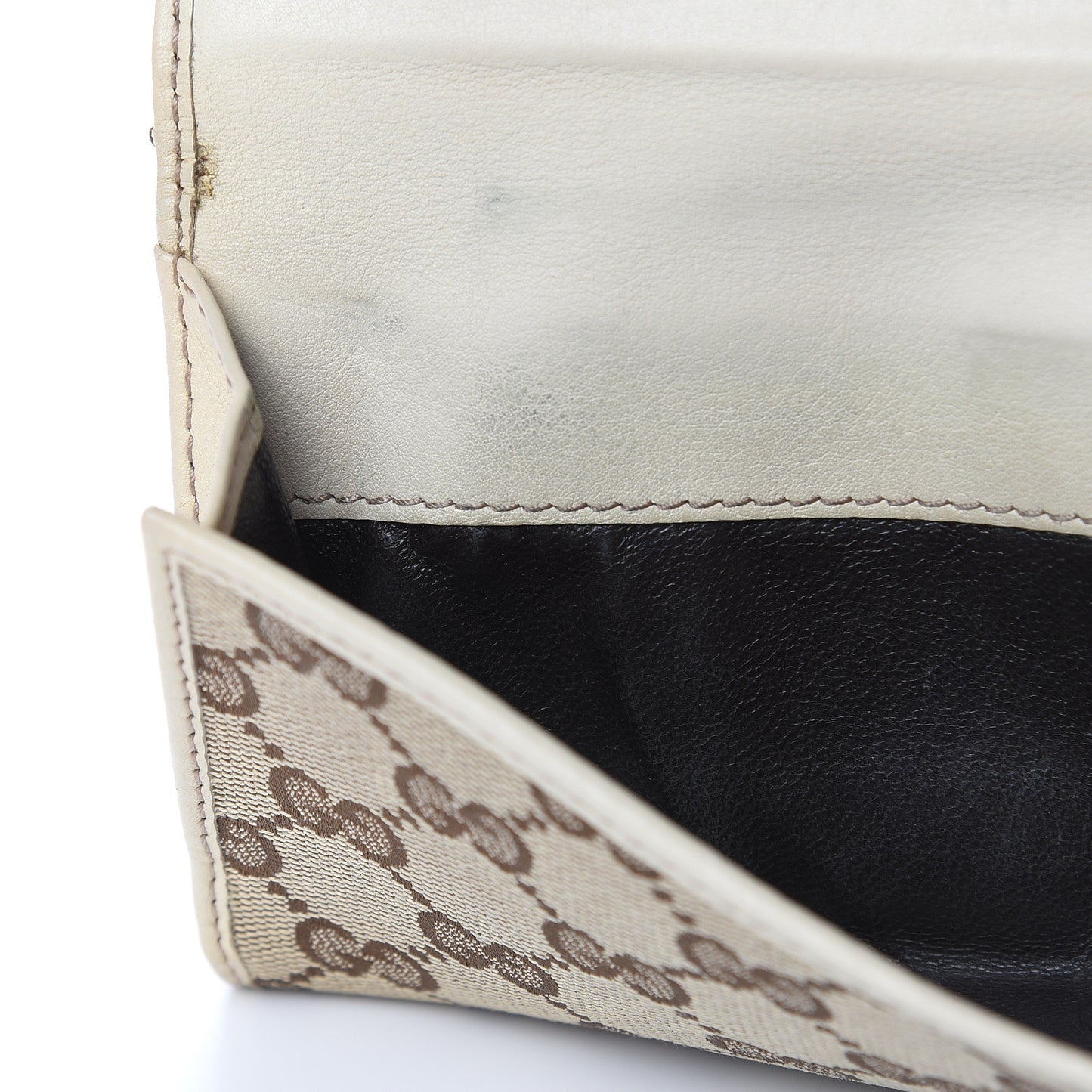 Monogram New Britt Continental Snap Wallet Off White