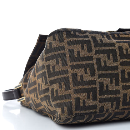 Fendi Zucca Big Forever Mama Baguette Tobacco 5 of 9