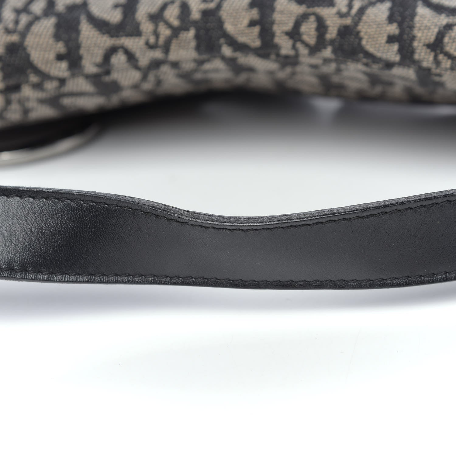 Christian Dior Monogram Saddle Bag Black 11 of 13
