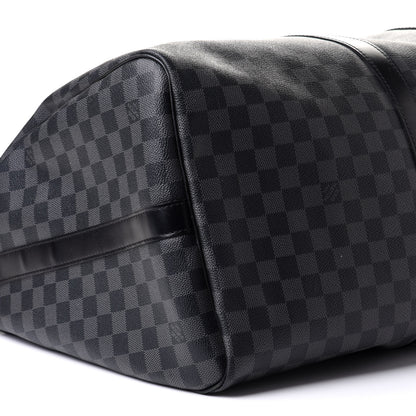 Louis Vuitton Damier Graphite Keepall Bandouliere 55 9 of 12