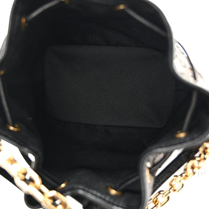 Louis Vuitton Monogram Sequins Noe BB Black 5 of 10