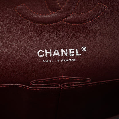 Chanel Lambskin Quilted Medium Double Flap Black 6 of 10