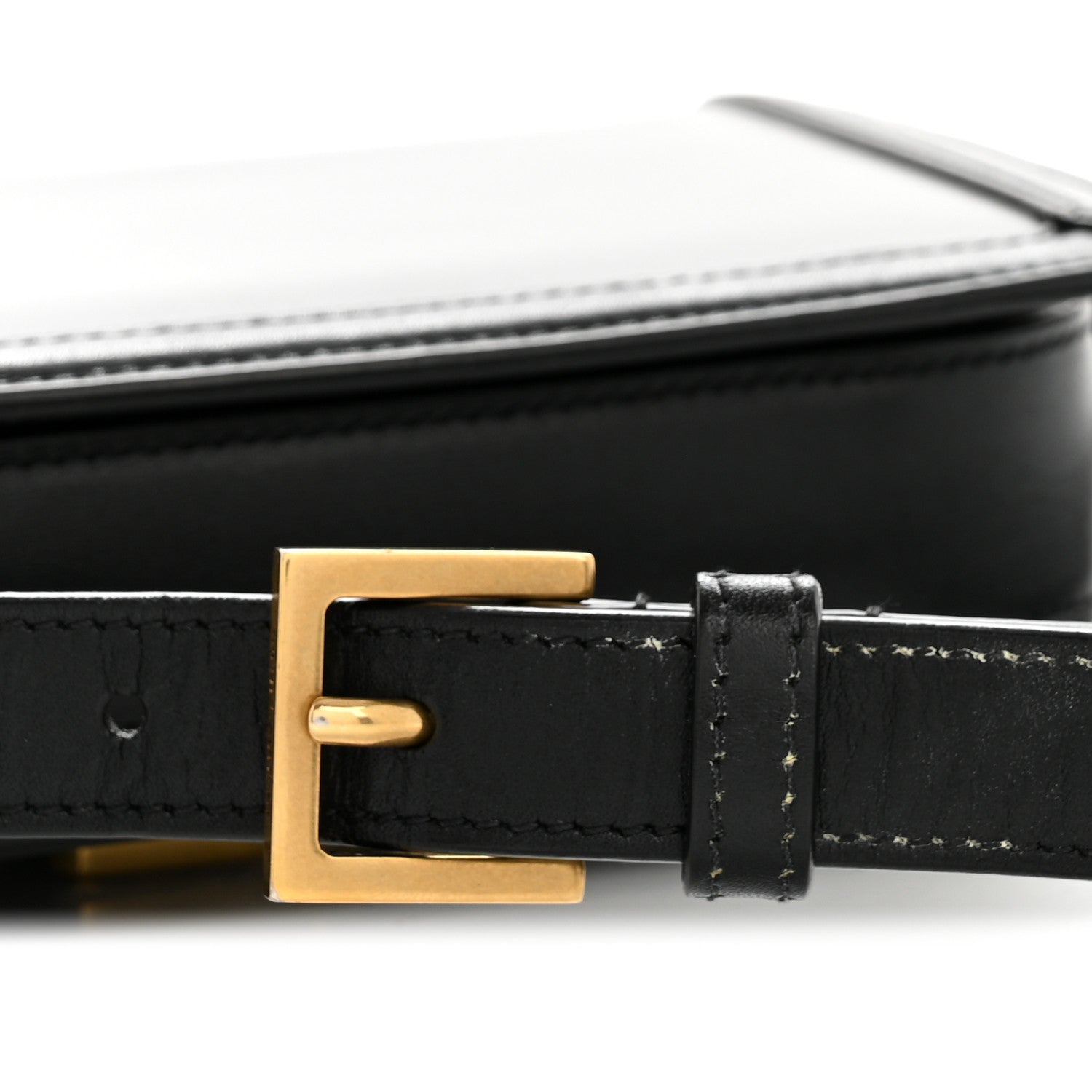 Saint Laurent Smooth Calfskin Small Solferino Satchel Black 14 of 16