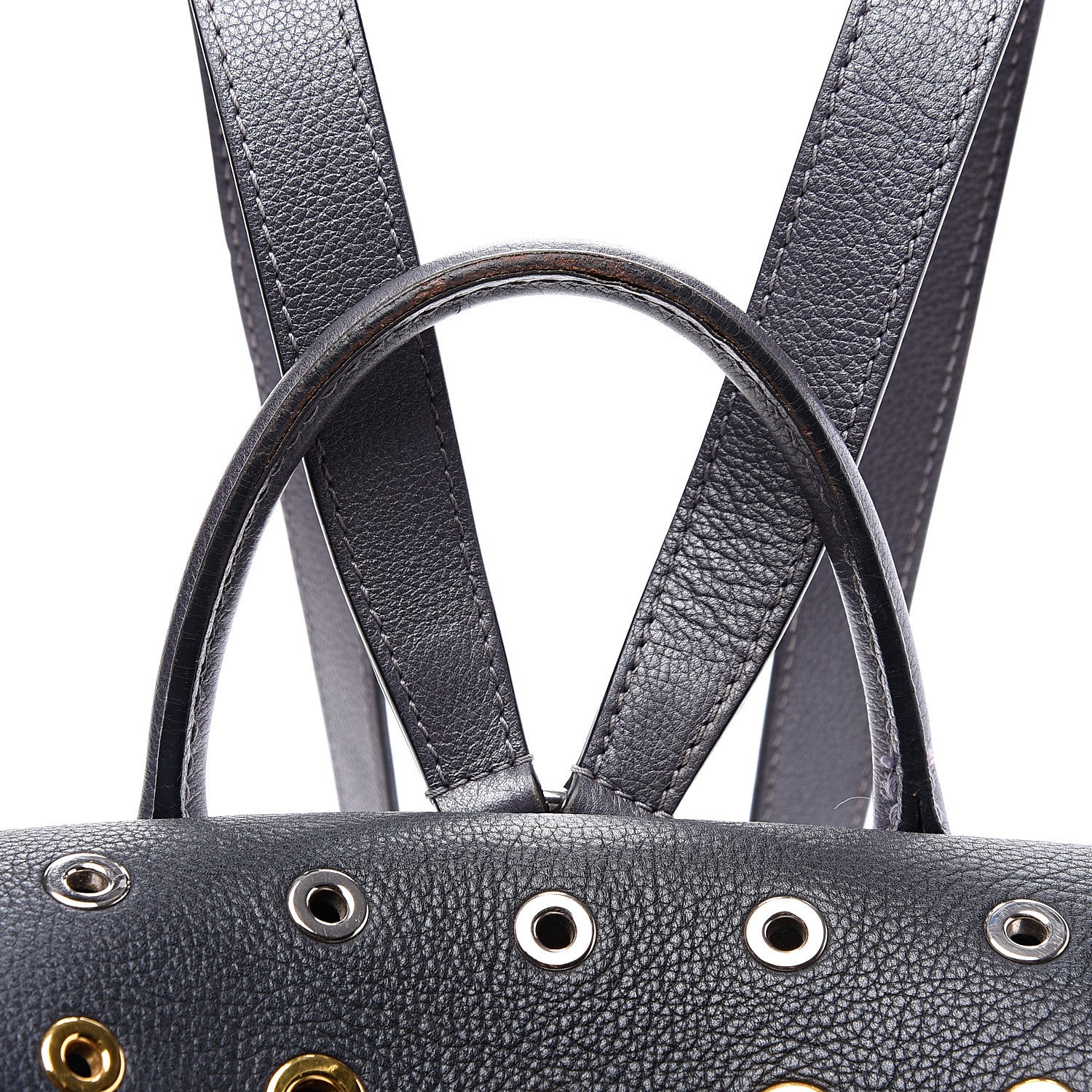 Louis Vuitton Calfskin Eyelet Lockme Backpack Black 15 of 16