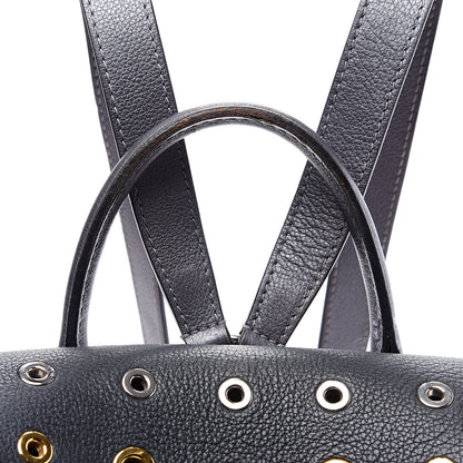 Louis Vuitton Calfskin Eyelet Lockme Backpack Black 15 of 16