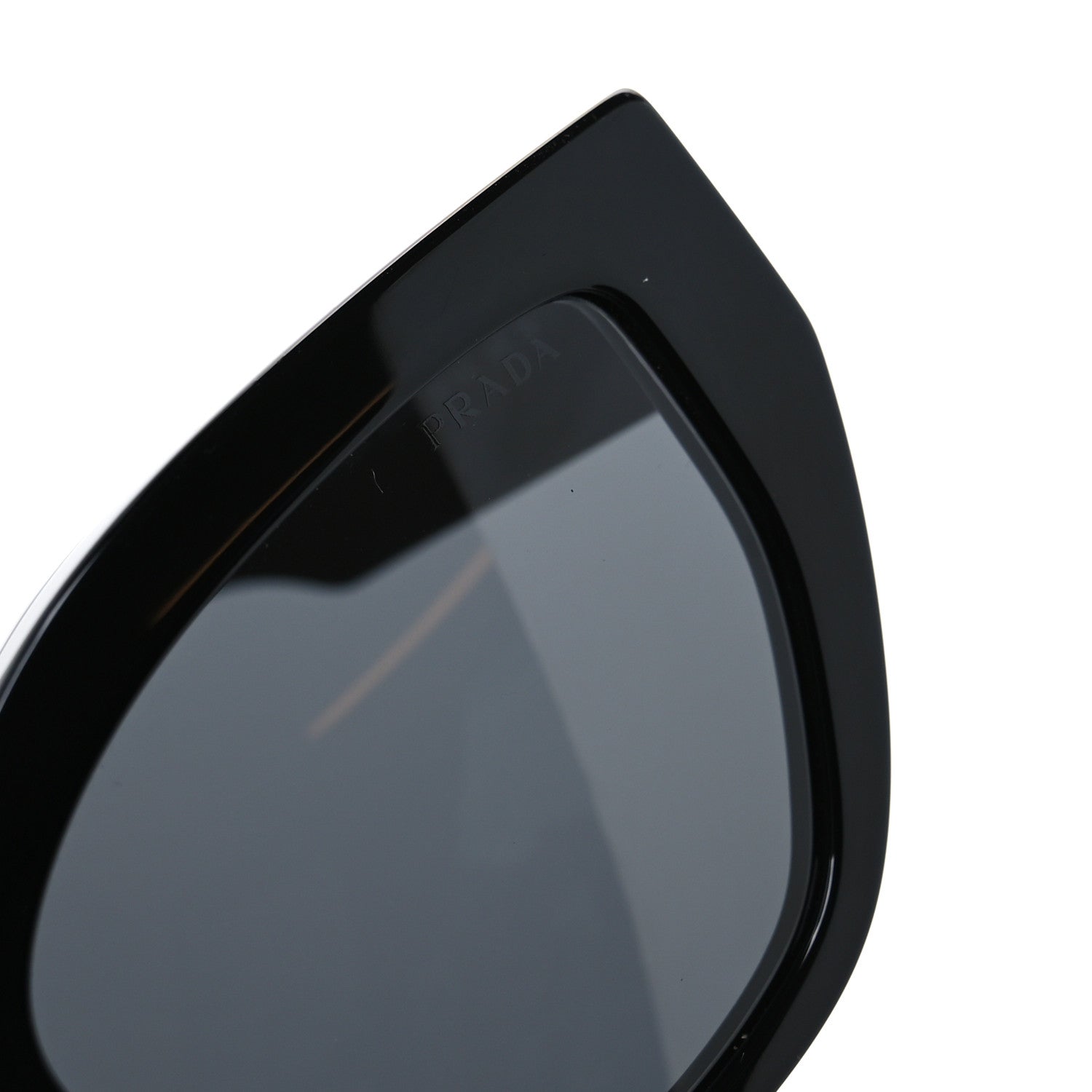 Prada Acetate Sunglasses SPR A09-F Black 7 of 7