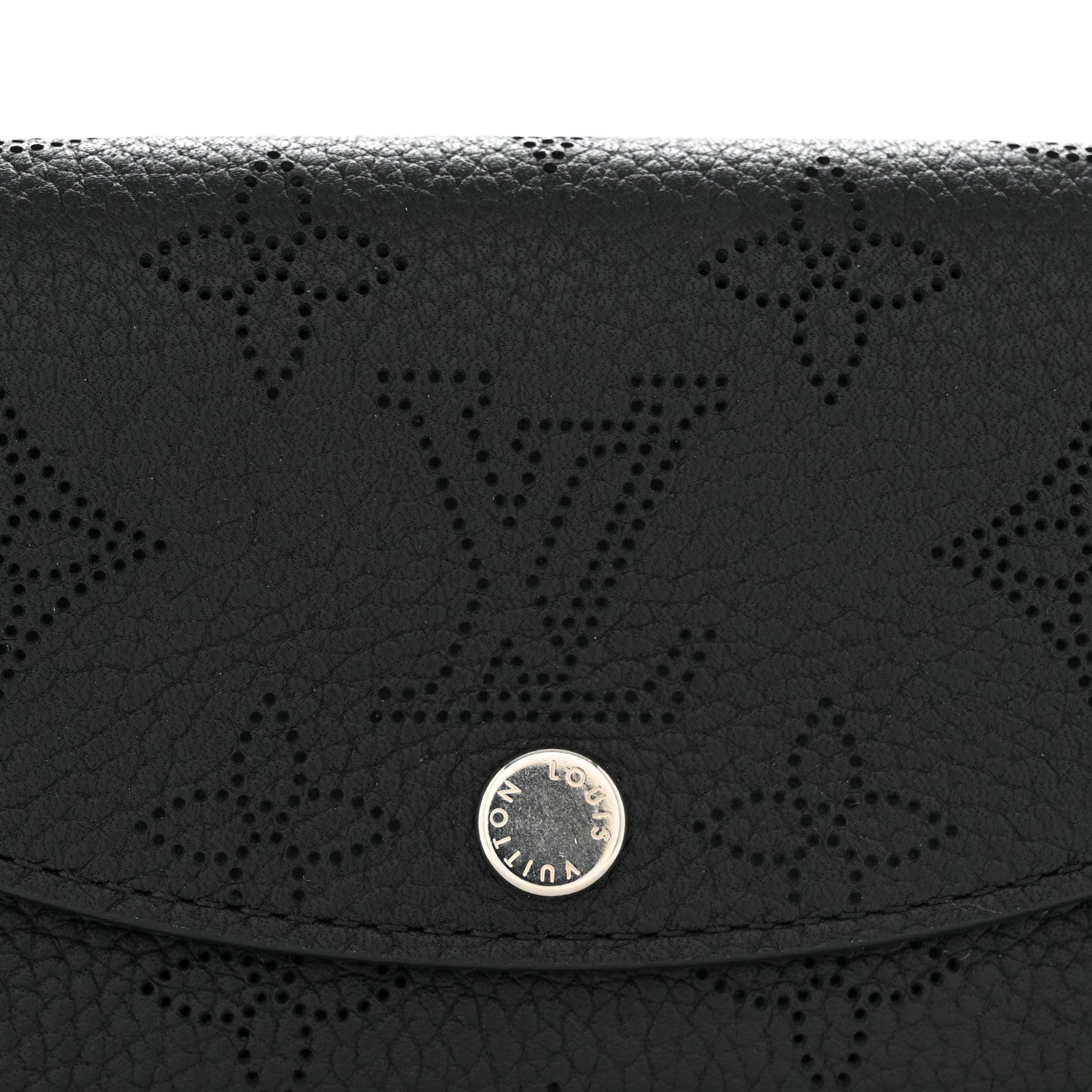 Louis Vuitton Mahina Anae Coin Purse Black 9 of 9