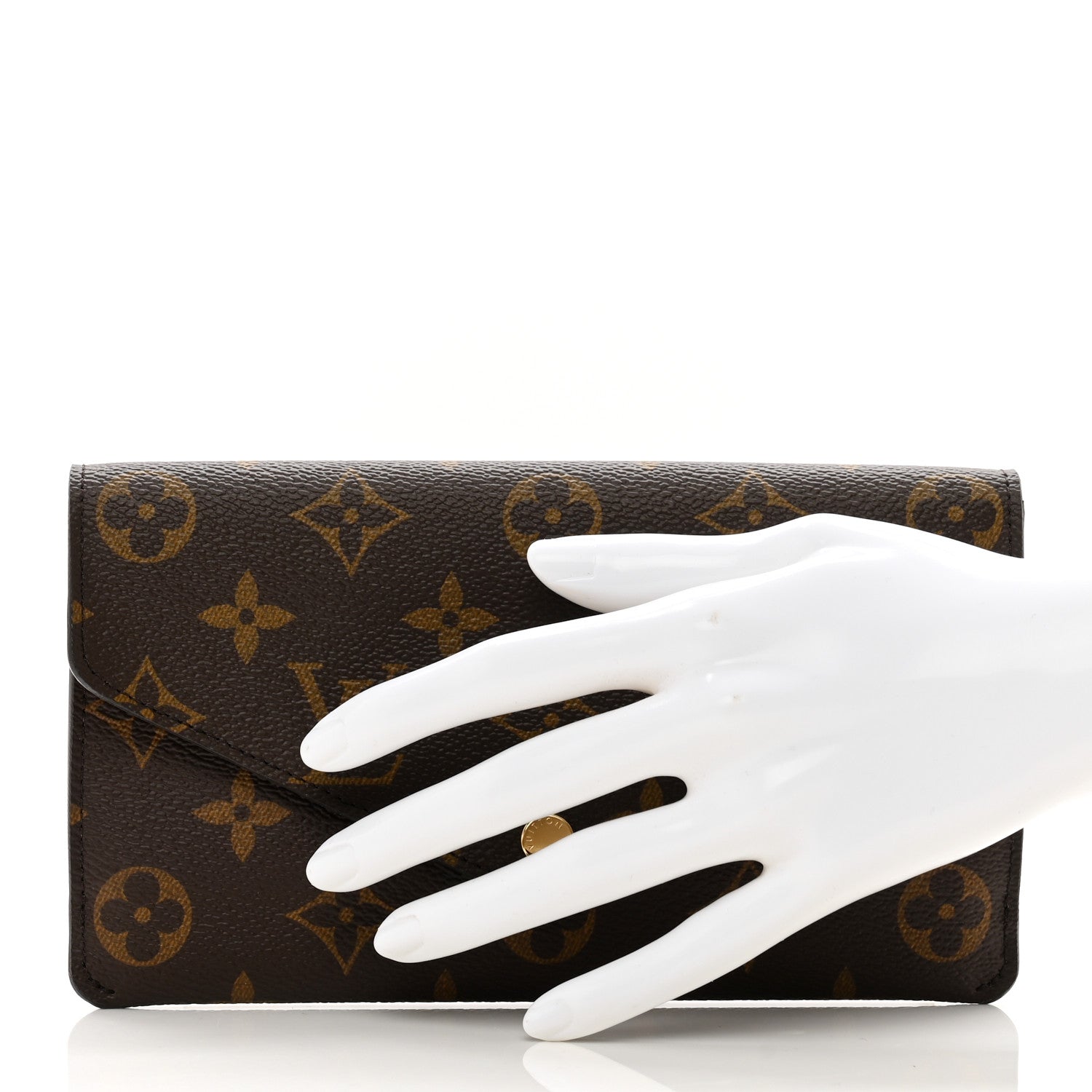 Louis Vuitton Monogram Jeanne Wallet Rose Ballerine 2 of 8