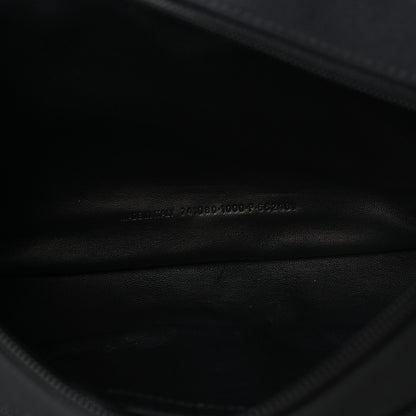 Balenciaga Recycled Sport Nylon Chain Logo Medium Raver Bag Black 5 of 10