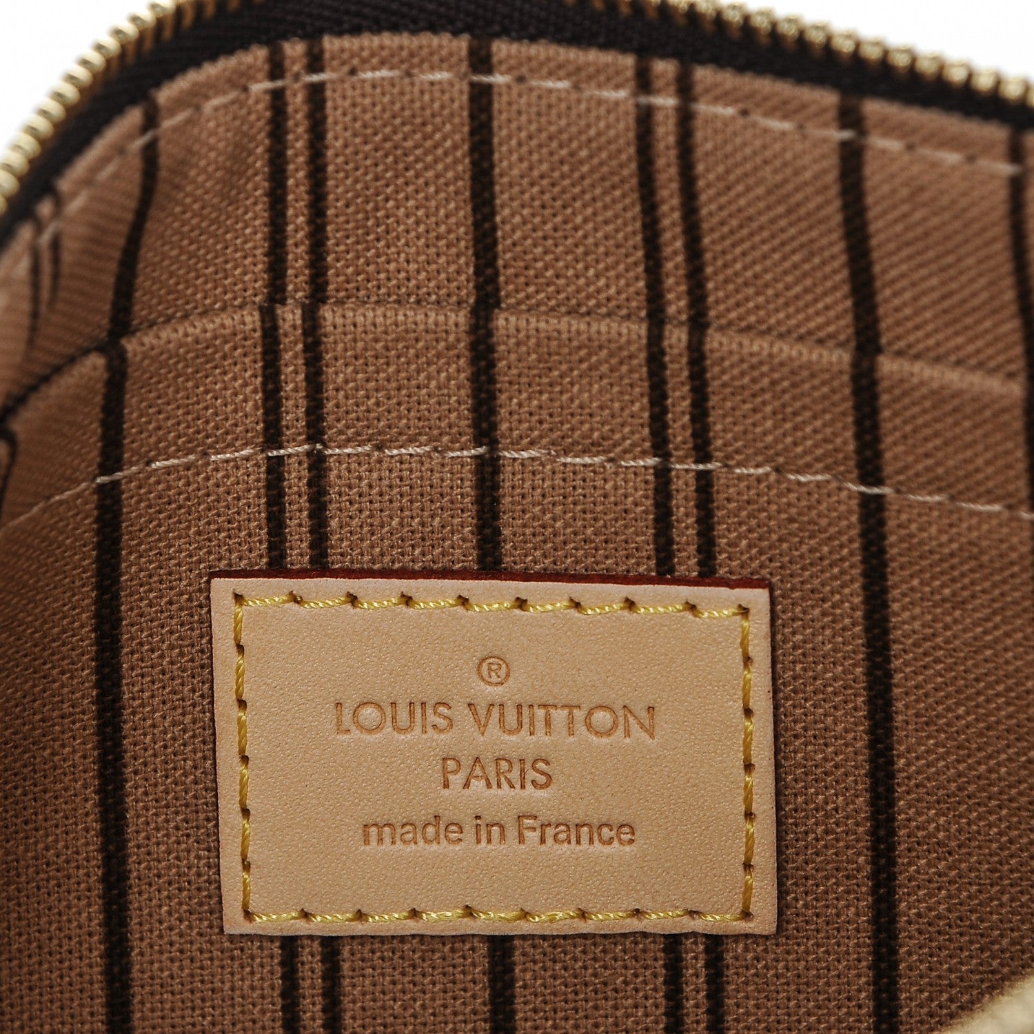 Louis Vuitton Monogram Neverfull MM GM Pochette 6 of 6