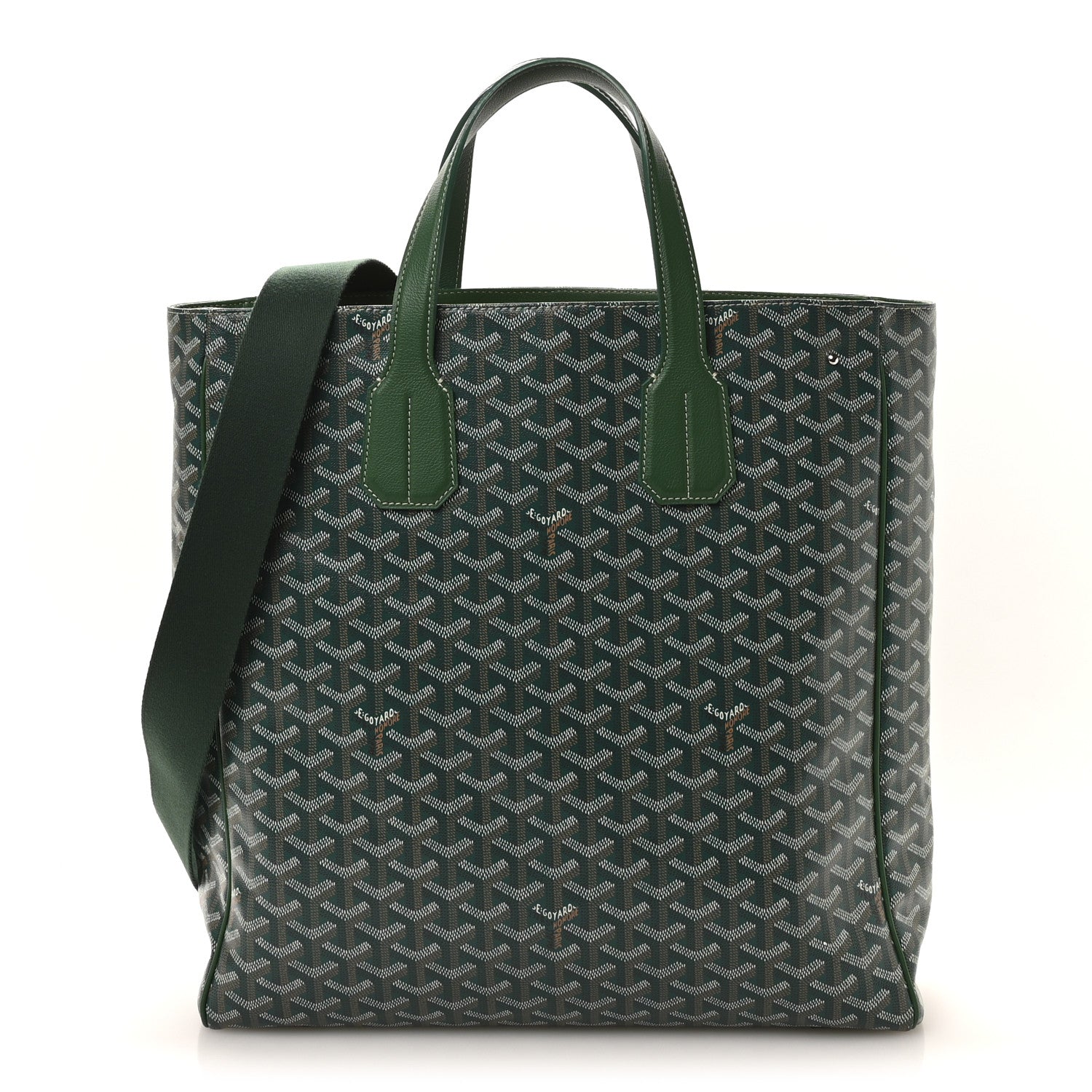 Goyard Goyardine Voltaire III Tote Green 1 of 10