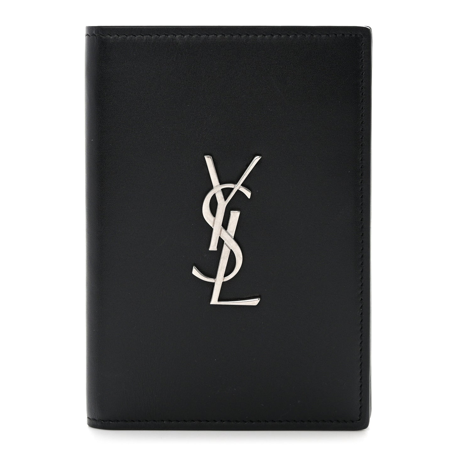 Grain De Poudre Passport Holder Black