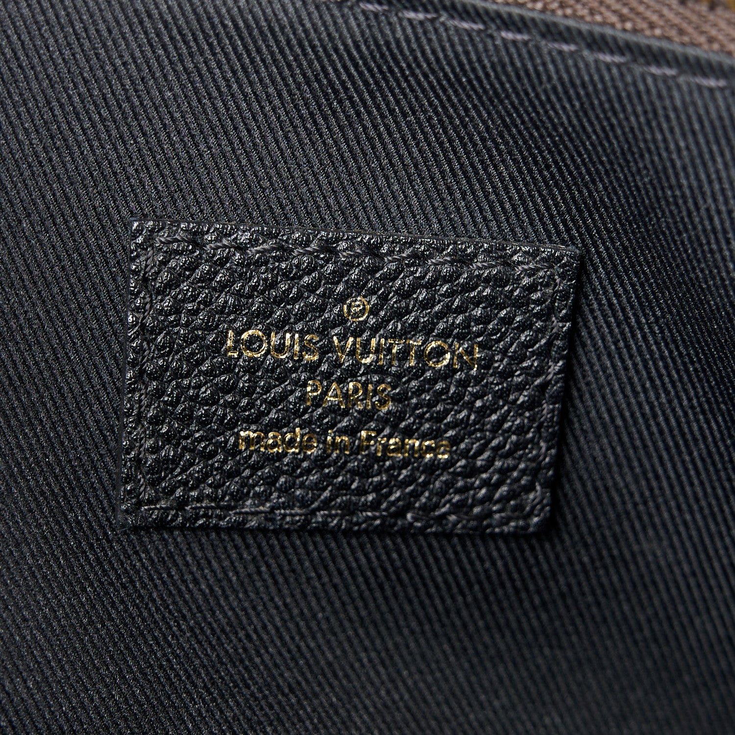 Louis Vuitton Monogram Tournelle PM Black 6 of 10