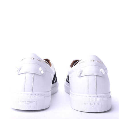 Givenchy Calfskin Band Logo Mens Urban Street Sneakers 45 White Black 6 of 10
