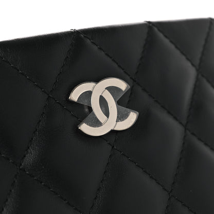 Chanel Lambskin Quilted Uniform Crossbody Bag Black 12 of 12