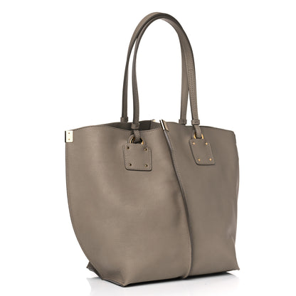 Chloe Smooth Calfskin Medium Vick Tote Motty Grey 2 of 4