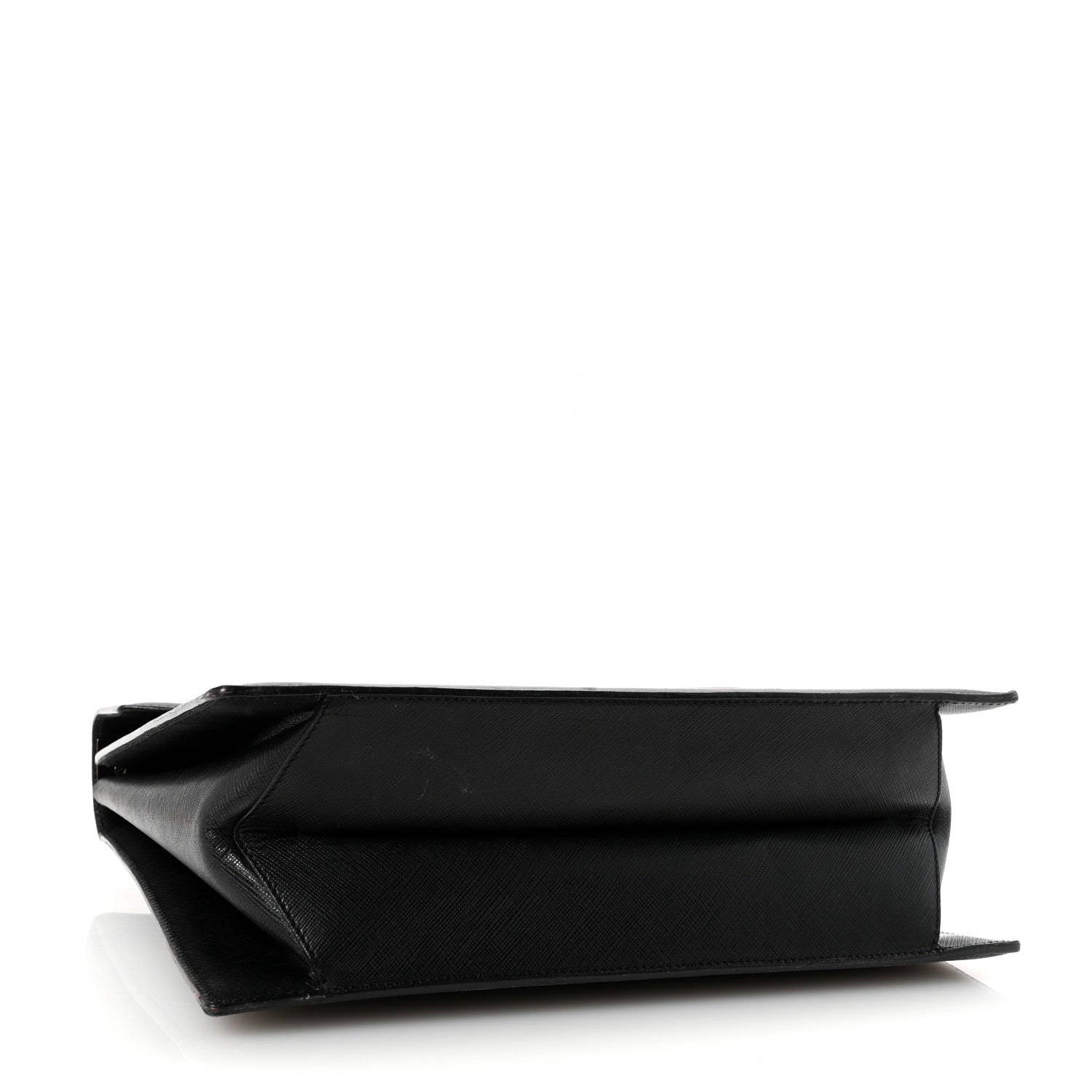 Salvatore Ferragamo Calfskin Gancini 2-Way Top Handle Bag Black 4 of 9