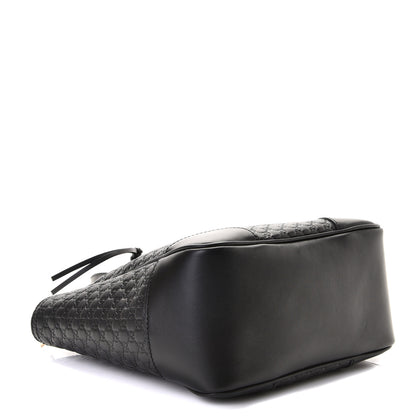 Gucci Microguccissima Small Bree Tote Black 4 of 7