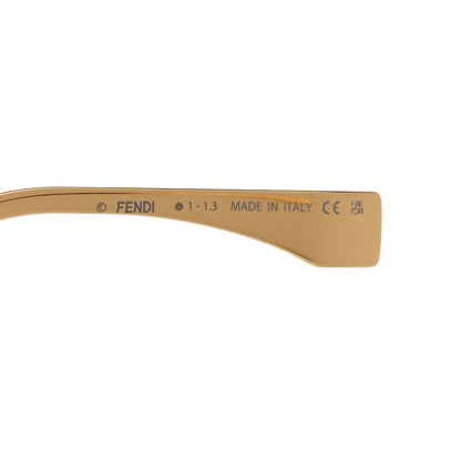 Fendi Metal Fendigraphy Shield Sunglasses FE40067U Black 6 of 7