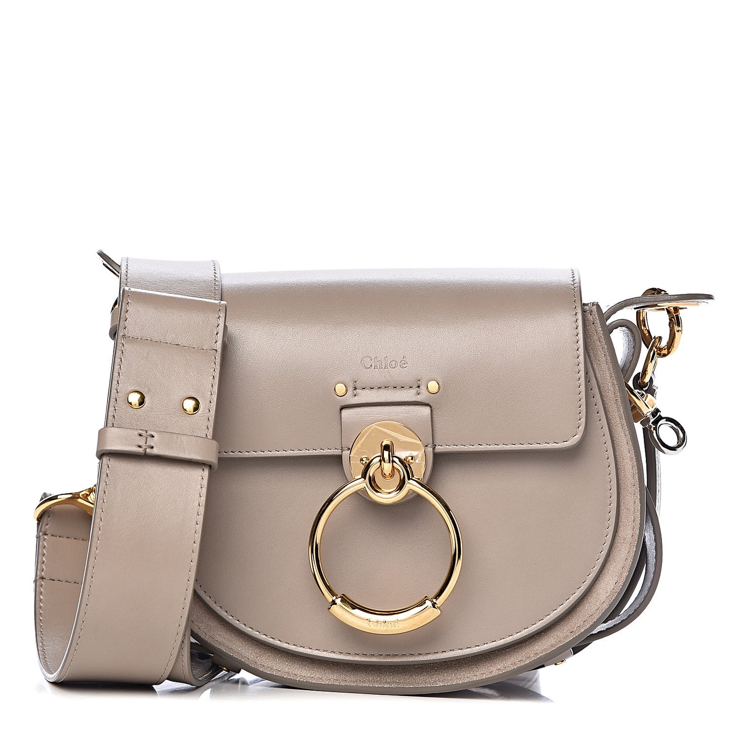 Calfskin Small Tess Bag Motty Grey