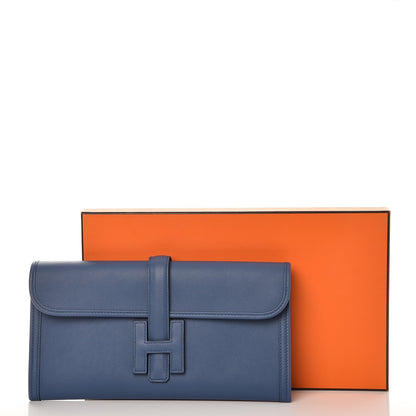 Hermes Swift Jige Elan 29 Clutch Bleu Agate 8 of 8