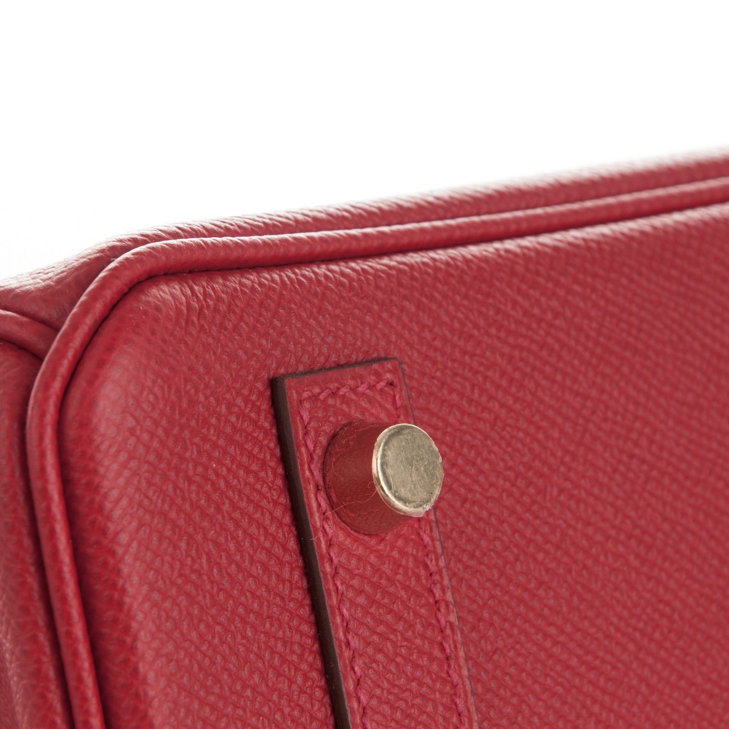Epsom Birkin 30 Rouge Casaque