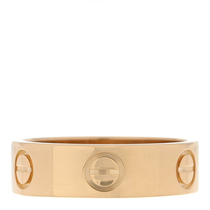 Cartier 18K Yellow Gold 5.5mm LOVE Ring 52 6 3 of 4