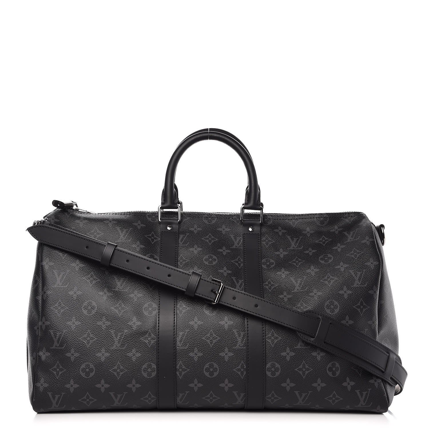 Louis Vuitton Monogram Eclipse Keepall Bandouliere 45 1 of 7