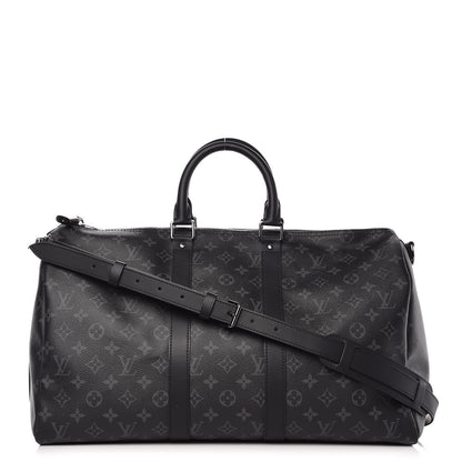 Louis Vuitton Monogram Eclipse Keepall Bandouliere 45 1 of 7