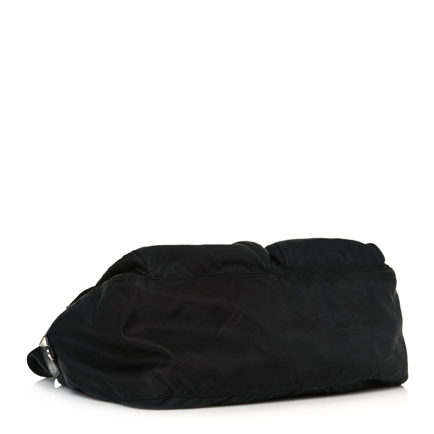 Nylon Vela Messenger Bag Black