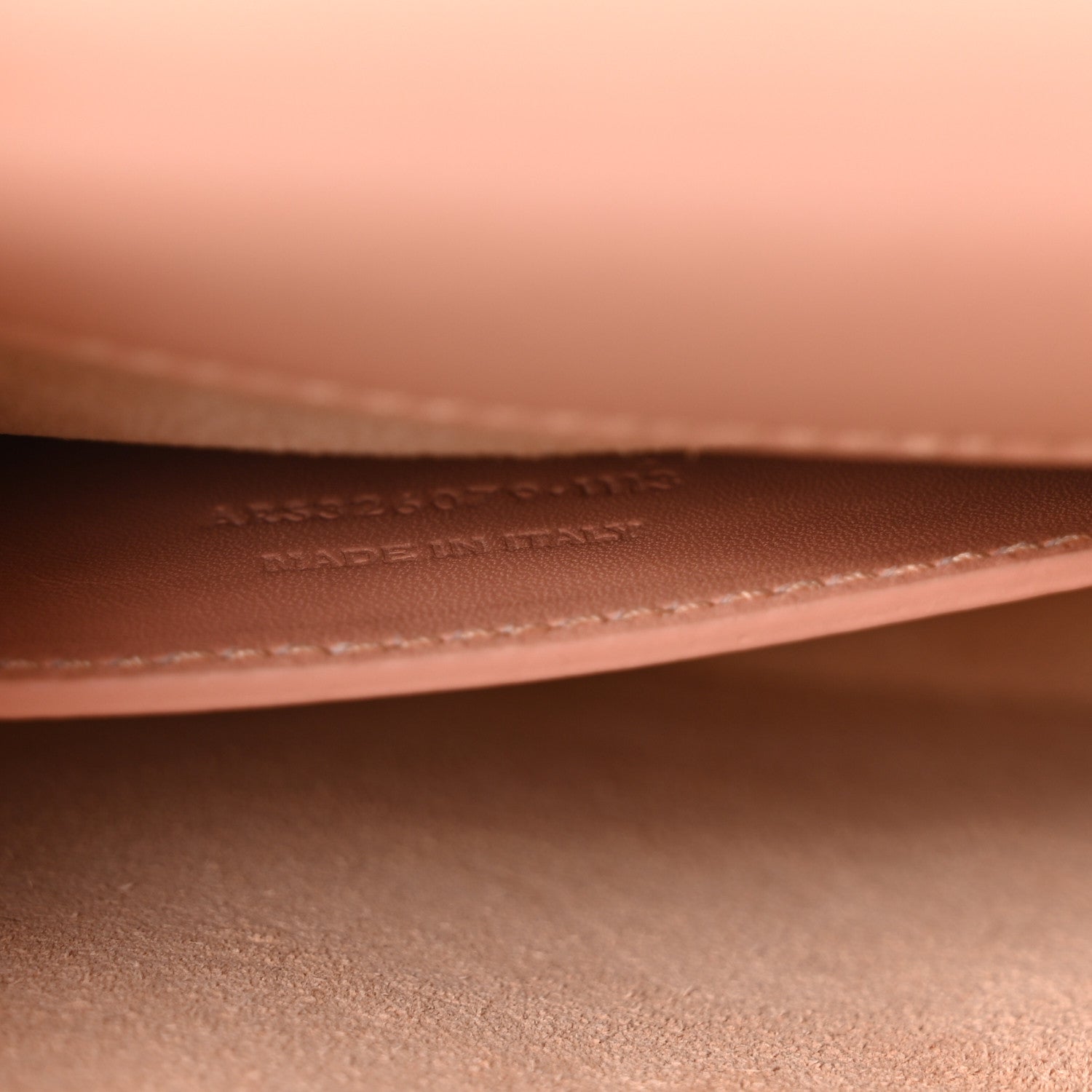 Saint Laurent Calfskin Classic Monogram Cassandre Clutch Blush 7 of 10