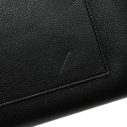 Chanel Grained Calfskin Cocomail Envelope Clutch Black 8 of 9