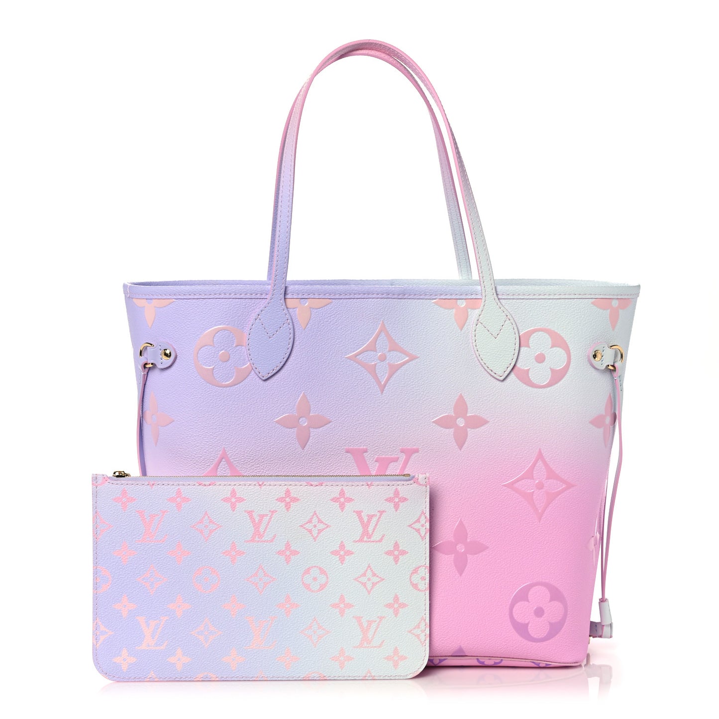 Monogram Giant Spring In The City Neverfull MM Sunrise Pastel