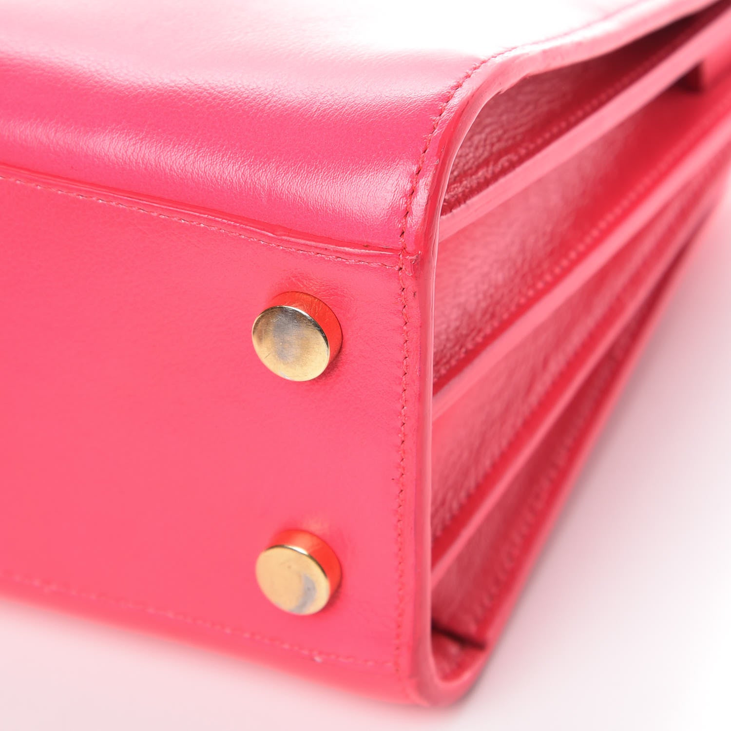 Saint Laurent Calfskin Nano Sac De Jour Fluo Pink 12 of 16
