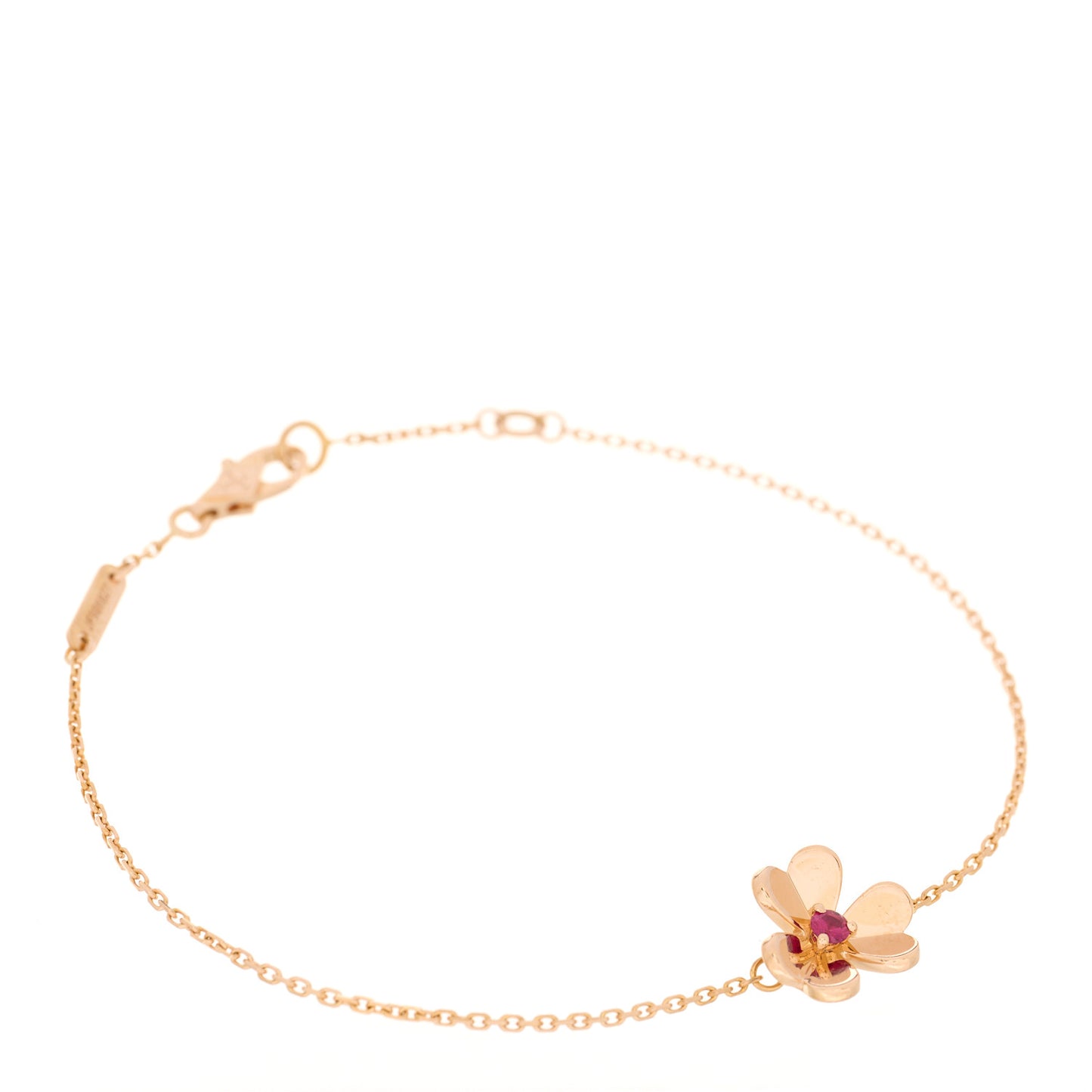 18K Rose Gold Ruby Mini Frivole Bracelet